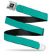 GM Seatbelt Belt - Teal Webbing Seatbelt Belts GM General Motors   