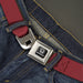 Honda Seatbelt Belt - Burgundy Webbing Seatbelt Belts Honda   