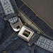 Classic TEENAGE MUTANT NINJA TURTLES Logo Seatbelt Belt - TEENAGE MUTANT NINJA TURTLES CITY SEWER Title Logo Grays Webbing Seatbelt Belts Nickelodeon   