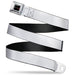 Dodge Red Rhombus Seatbelt Belt - White Webbing Seatbelt Belts Dodge   