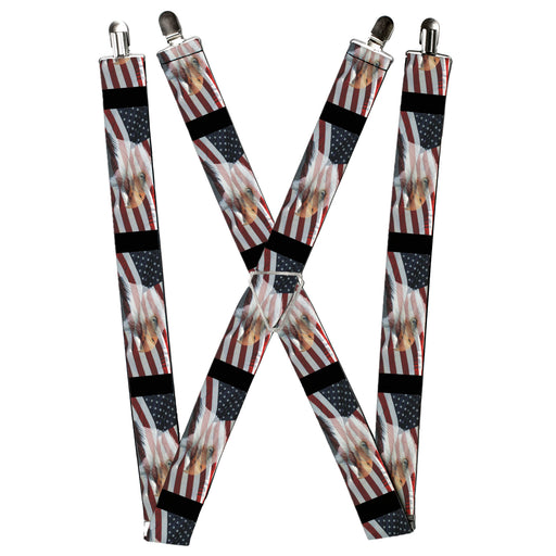 Suspenders - 1.5" - American Eagle Flag Suspenders Buckle-Down, Inc.