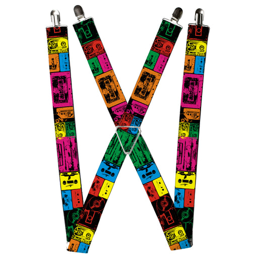 Suspenders - 1.5" - Tapes Multi Neon Suspenders Buckle-Down, Inc.