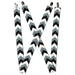 Suspenders - 1.5" - Chevron White/Gray/Black Suspenders Buckle-Down, Inc.