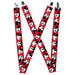 Suspenders - 1.5" - Mickey Mouse Expressions Red/Black/White Suspenders Disney