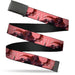 Web Belt Blank Black Buckle - SOLO LEVELING Blood-Red Commander Igris Pose and Title Logo Peach Webbing Web Belts Crunchyroll   