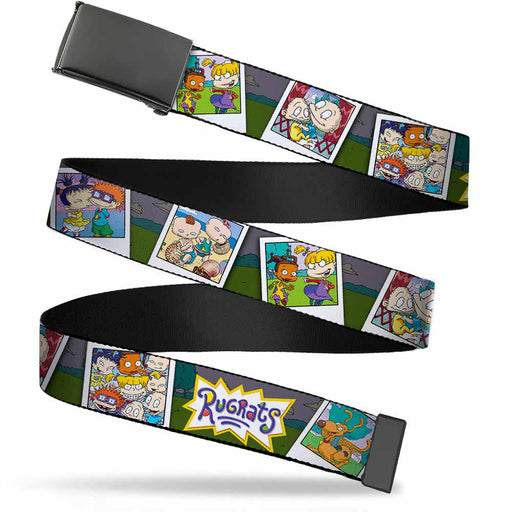 Black Buckle Web Belt - RUGRATS Character Snapshots Webbing Web Belts Nickelodeon   