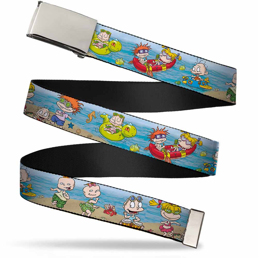 Buckle-Down Rugrats 1.25" Web Belt - Adult Unisex Belt With Bottle Opener Buckle, Officially Licensed - View #2
