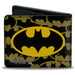 Bi-Fold Wallet - Batman Logo Centered/Stacked Logos Bi-Fold Wallets DC Comics   