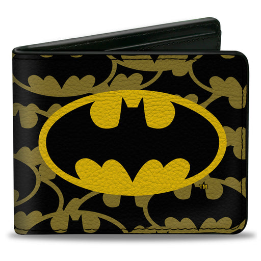 Bi-Fold Wallet - Batman Logo Centered/Stacked Logos Bi-Fold Wallets DC Comics   