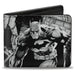 Bi-Fold  Wallet - Batman Jim Lee Hush Chain and Grappling Hook Pencils White/Black Bi-Fold Wallets DC Comics   