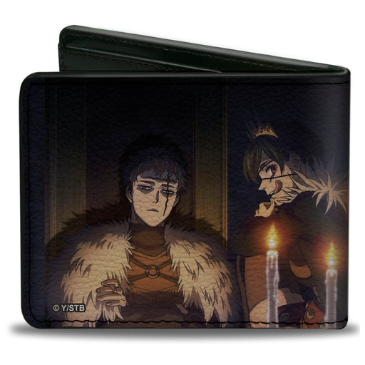 Bi-Fold Wallet - Black Clover Dark Triad Zenon Vanica Dante Candlelight Scene Bi-Fold Wallets Crunchyroll   