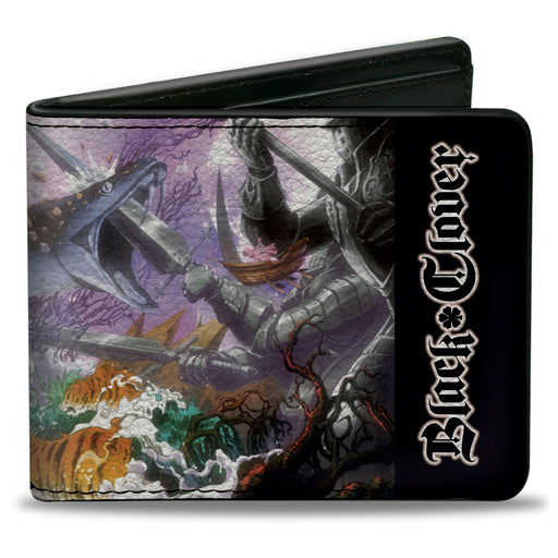 Bi-Fold Wallet - BLACK CLOVER Glamour World Scene and Title Logo Bi-Fold Wallets Crunchyroll   