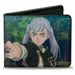 Bi-Fold Wallet - Black Clover Noelle Silva Wand Spell Pose Bi-Fold Wallets Crunchyroll   