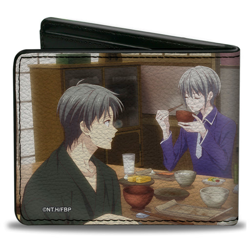 Bi-Fold Wallet - Fruits Basket Shigure Yuki Tohru Kyo Dining Scene Bi-Fold Wallets Crunchyroll   