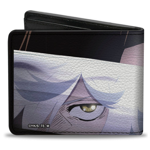 Bi-Fold Wallet - Hell's Paradise Gabimaru and Sagiri Eyes and Title Logo Black Bi-Fold Wallets Crunchyroll   