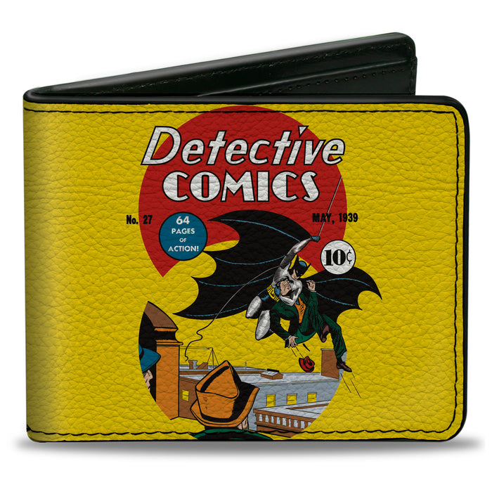 Bi-Fold Wallet - DC Comics Batman No. 27 Comic Cover Scene Yellow Bi-Fold Wallets DC Comics   