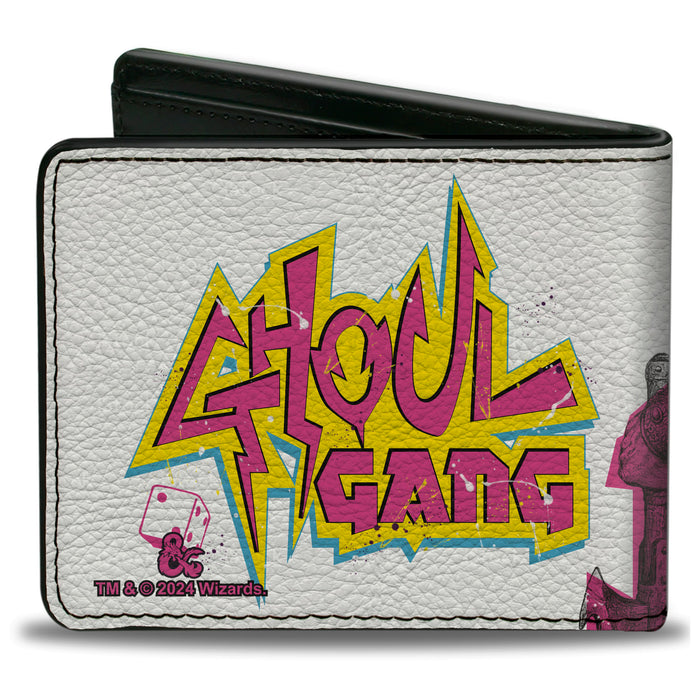 Bi-Fold Wallet - Dungeons & Dragons GHOUL GANG Group Pose White/Multi Color Bi-Fold Wallets Wizards of the Coast   