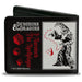 Bi-Fold Wallet - Dungeons & Dragons I SURVIVED THE SPELLPLAGUE Spell Blocks Black/White/Red Bi-Fold Wallets Wizards of the Coast   