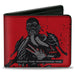 Bi-Fold Wallet - Dungeons & Dragons Vecna Pose A SMALL PRICE TO PAY Red/Black/Gray Bi-Fold Wallets Wizards of the Coast   