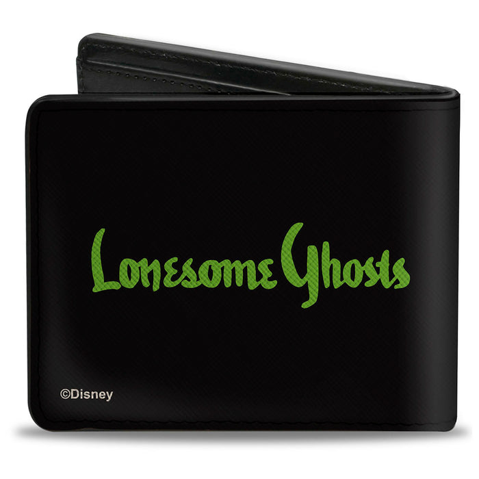 Bi-Fold Wallet - Disney LONESOME GHOSTS GHOST EXTERMINATORS Group Pose Black/Green/Orange Bi-Fold Wallets Disney   
