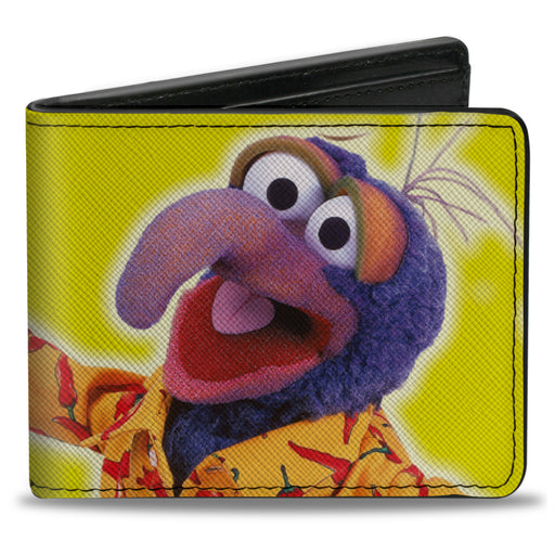 Bi-Fold Wallet - The Muppets THE GREAT GONZO Portrait Pose Yellow Bi-Fold Wallets Disney   