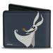 Bi-Fold Wallet - The Nightmare Before Christmas Jack and Zero Pose Blue Bi-Fold Wallets Disney   