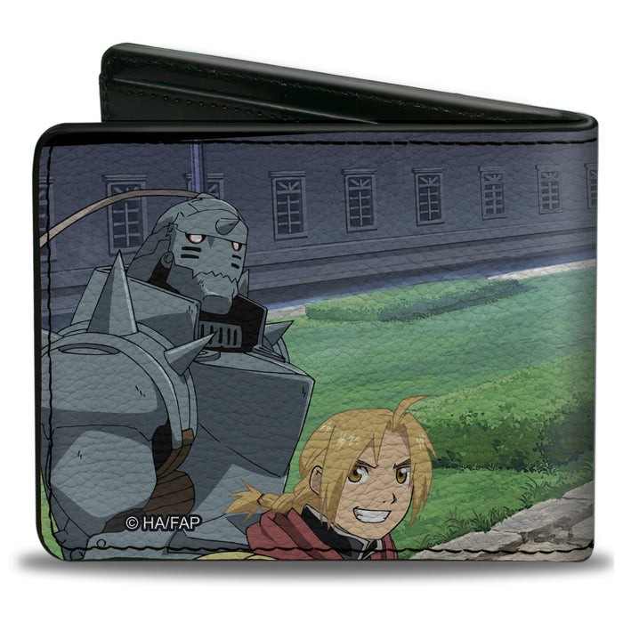 Bi-Fold Wallet - Fullmetal Alchemist Brotherhood Six Character Yard Scene Bi-Fold Wallets Aniplex of America