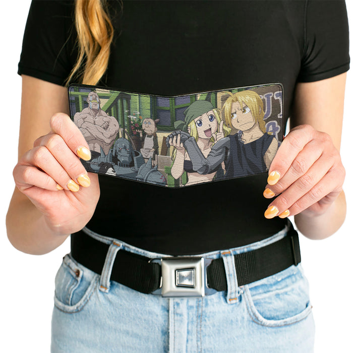 Bi-Fold Wallet - Fullmetal Alchemist Brotherhood Edward and Winry Group Porch Scene Bi-Fold Wallets Aniplex of America