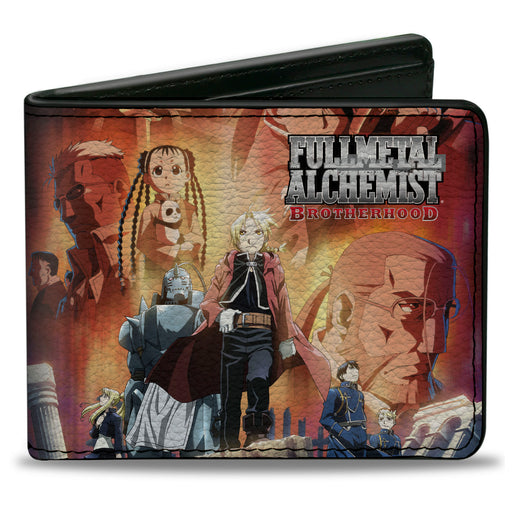 Bi-Fold Wallet - FULLMETAL ALCHEMIST BROTHERHOOD Characters Pose Collage Bi-Fold Wallets Aniplex of America