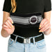 Bi-Fold Wallet - FORD GT CALIFORNIA SPECIAL Emblem Stripe Black Gray Silvers Bi-Fold Wallets Ford