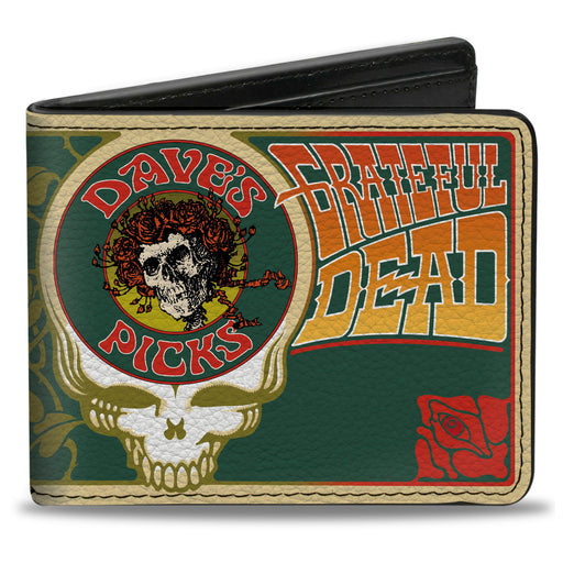 Bi-Fold Wallet - Grateful Dead Dave's Picks Bonus 2012 Capital Centre, Landover Cover Art Bi-Fold Wallets Grateful Dead   