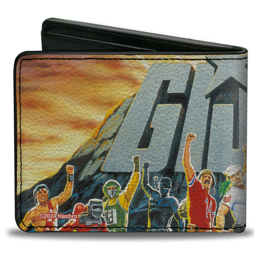 Bi-Fold Wallet - GI JOE Retro Yo Joe Stone Group Pose Bi-Fold Wallets Hasbro   