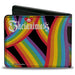 Bi-Fold Wallet - SKELANIMALS Bonita the Unicorn Pose and Title Logo Rainbows Bi-Fold Wallets Hasbro   