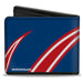 Bi-Fold Wallet - Kyle Larson #5 Racing Logo White/Blue/Red Bi-Fold Wallets Hendrick Motorsports