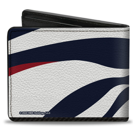 Bi-Fold Wallet - William Byron #24 Racing Logo Flames White/Blue/Red Bi-Fold Wallets Hendrick Motorsports