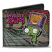 Bi-Fold Wallet - INVADER ZIM GIR Dog Cafeteria Poses and Title Logo Bi-Fold Wallets Nickelodeon