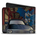 Bi-Fold Wallet - Batman Chasing Joker on Motorcycle in Tunnel Scene Bi-Fold Wallets DC Comics