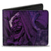 Bi-Fold Wallet - The Joker Hammer Pose and Logo Purples Bi-Fold Wallets DC Comics