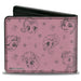 Bi-Fold Wallet - MY LITTLE PONY Title Logo with Pony and Cutie Mark Collage Pink Bi-Fold Wallets Hasbro   