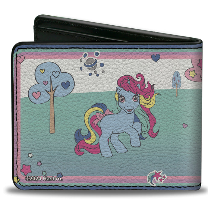 Bi-Fold Wallet - My Little Pony Three Pony Scene Bi-Fold Wallets Hasbro   