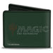 Bi-Fold Wallet - MAGIC THE GATHERING Green Mana Tree Icon and Title Logo Greens Bi-Fold Wallets Wizards of the Coast   