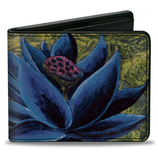 Bi-Fold Wallet - MAGIC THE GATHERING Black Lotus Card Image and Title Logo Bi-Fold Wallets Wizards of the Coast