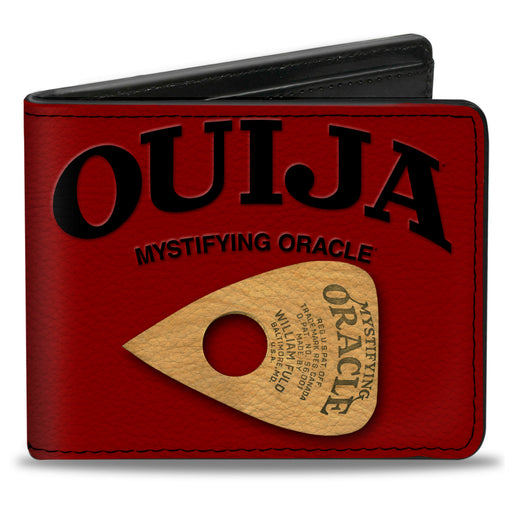 Bi-Fold Wallet - OUIJA Board Logo Planchette Red/Black Bi-Fold Wallets Hasbro