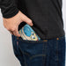 Bi-Fold Wallet - Ren & Stimpy Character Face Close-Ups Light Blue Bi-Fold Wallets Nickelodeon
