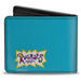 Bi-Fold Wallet - Rugrats Chuckie Saturn Shirt Icon Blue Bi-Fold Wallets Nickelodeon   