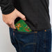 Bi-Fold Wallet - Superman Holiday Christmas Pose and Icons Greens Bi-Fold Wallets DC Comics