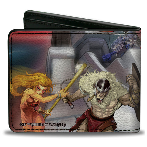 Bi-Fold Wallet - Thundercats and Monkian Action Pose and Title Logo Bi-Fold Wallets ThunderCats