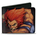 Bi-Fold Wallet - THUNDERCATS Lion-O Sword of Omens Title Logo Pose Black Bi-Fold Wallets ThunderCats