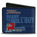 Bi-Fold Wallet - Transformers OPTIMUS PRIME AUTOBOT READY TO ROLL OUT and Semi Blues Bi-Fold Wallets Hasbro   