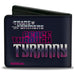 Bi-Fold Wallet - Transformers Megatron PEACE THROUGH TYRANNY Pose Black/Magenta Bi-Fold Wallets Hasbro   